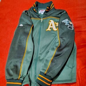 Pre-owned Oakland A's pitcher's jacket